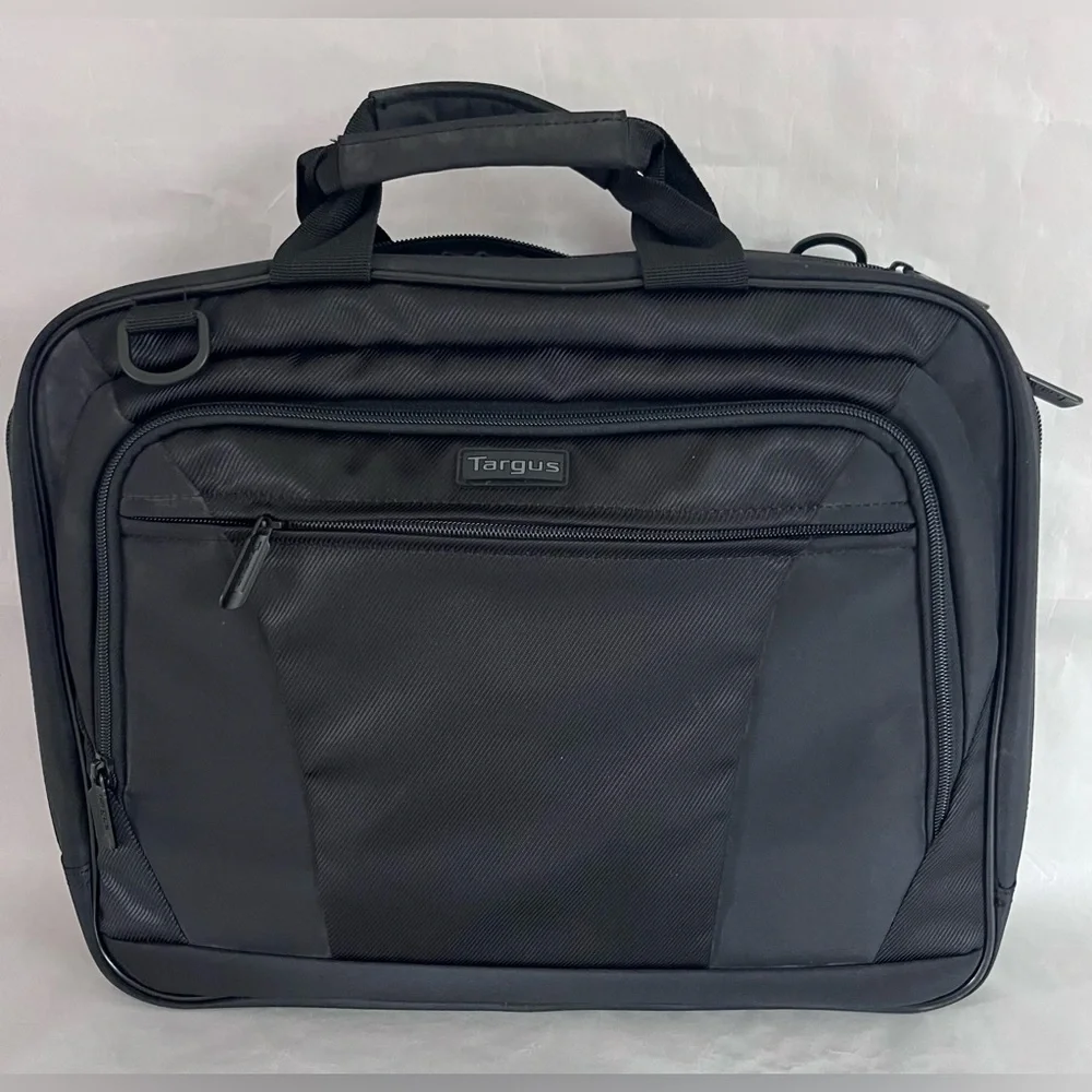 Targus Black and Gray Laptop Bag Executive Briefcase